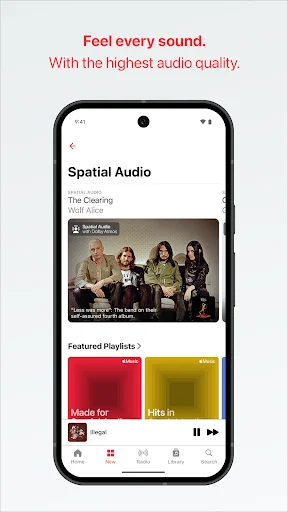 لقطة شاشة 3 لتطبيق Apple Music
