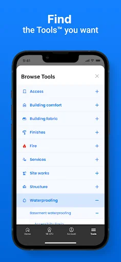 لقطة شاشة 3 لتطبيق Building Tools