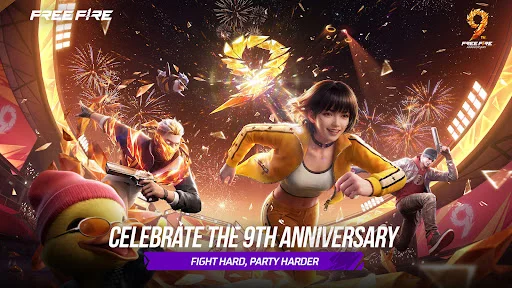 لقطة شاشة 1 لتطبيق Free Fire: 9th Anniversary