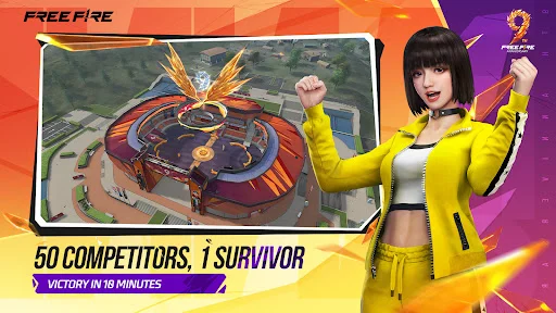 لقطة شاشة 2 لتطبيق Free Fire: 9th Anniversary