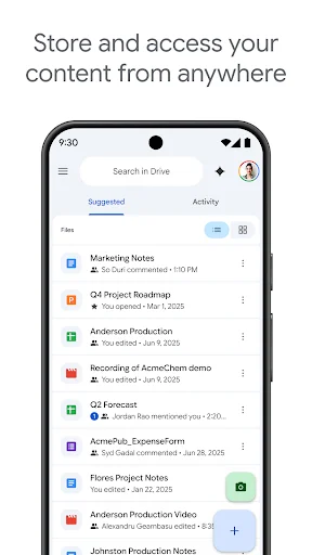 لقطة شاشة 1 لتطبيق Google Drive
