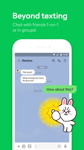 لقطة شاشة 1 لتطبيق LINE: Calls & Messages
