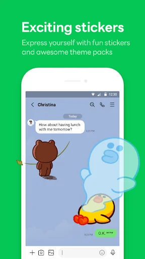 لقطة شاشة 2 لتطبيق LINE: Calls & Messages