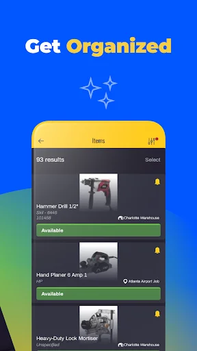 لقطة شاشة 2 لتطبيق ShareMyToolbox - Tool Tracking