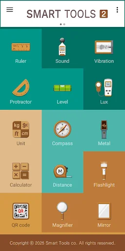 لقطة شاشة 1 لتطبيق Smart Tools 2