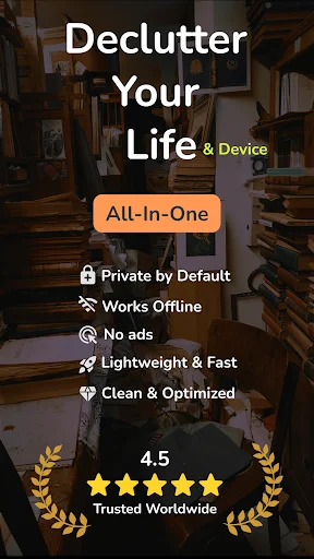 لقطة شاشة 1 لتطبيق Smart Tools All-in-one Toolbox