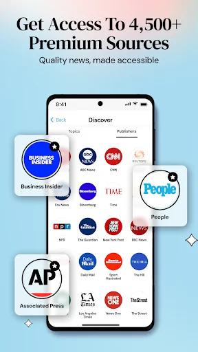 لقطة شاشة 2 لتطبيق SmartNews: Live News & Rewards