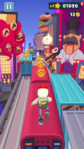 لقطة شاشة 2 لتطبيق Subway Surfers