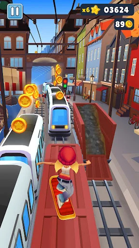 لقطة شاشة 3 لتطبيق Subway Surfers