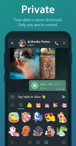 لقطة شاشة 4 لتطبيق Telegram