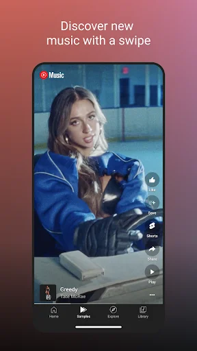 لقطة شاشة 3 لتطبيق YouTube Music